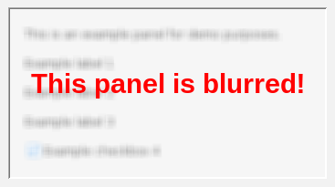 BlurLayerUI example 2