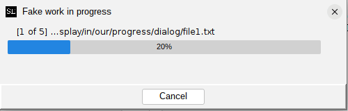 Progress truncation good