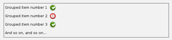 Basic PanelField wide